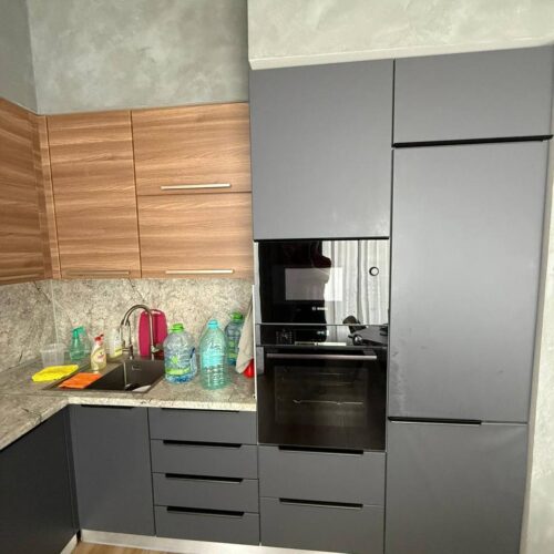 Замена плёнки на фасадах кухонных шкафов